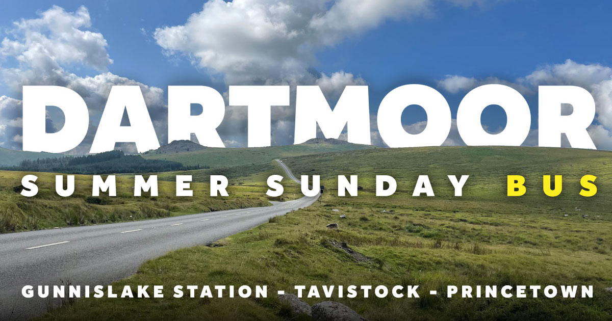 New Summer Sunday Dartmoor bus service - Devon and Cornwall Rail ...