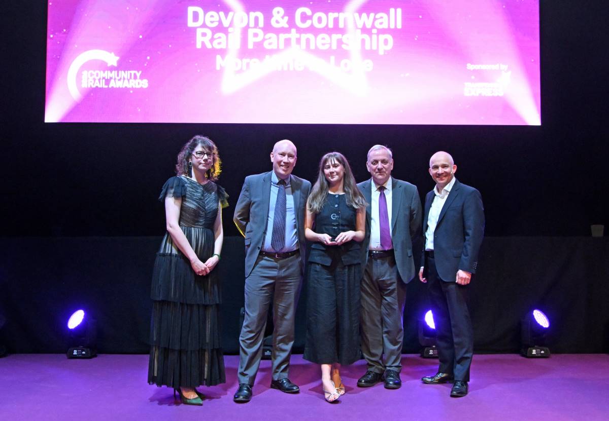 DCRP team (centre) awarded the Tourism and Leisure award