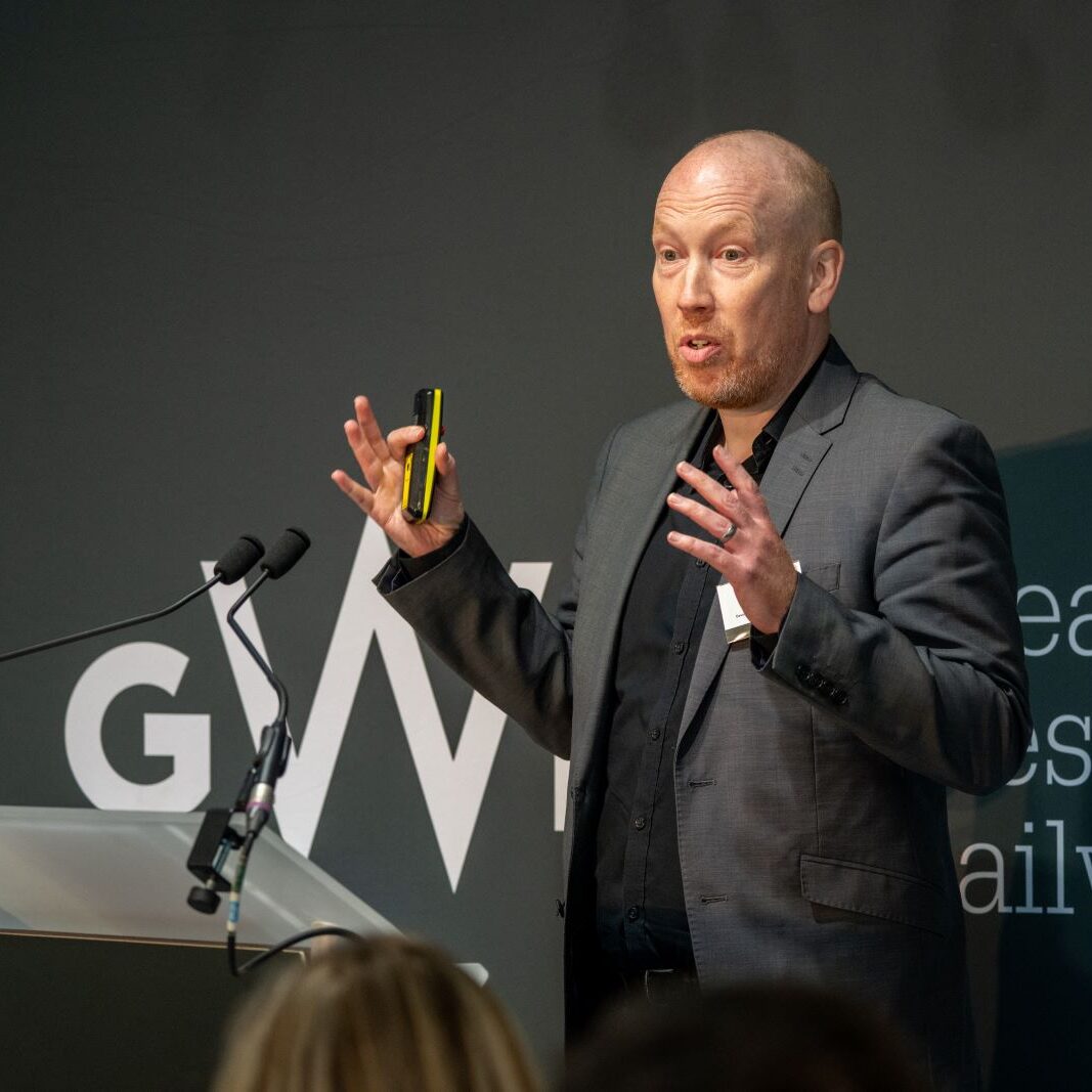 Mike Parker-Bray speaking at GWR conference